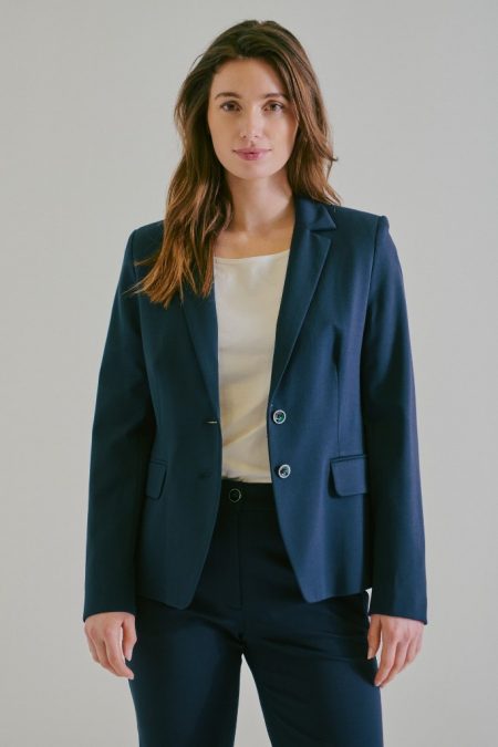 192796443151 Claire Blazer Marineblå hos NINNA i Næstved og Ringsted