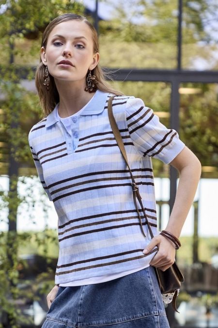 427700002015 Skovhuus Strikbluse hos NINNA i Næstved og Ringsted