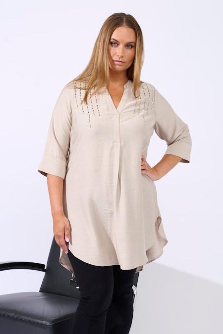 443634611100 Pont Neuf Bluse hos NINNA i Næstved og Ringsted