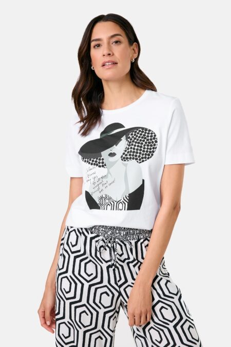 570319009098 Gerry Weber T-Shirt hos NINNA i Næstved og Ringsted
